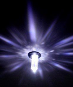 12120 - EMBUTIDO DE LED COM CRISTAL LAPIDADO.