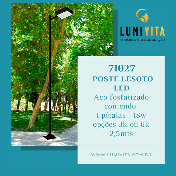 71027-POSTE-LESOTO-LED