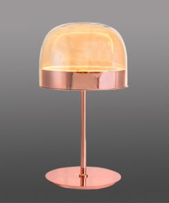 40.013 - ABAJUR DE MESA ROSE